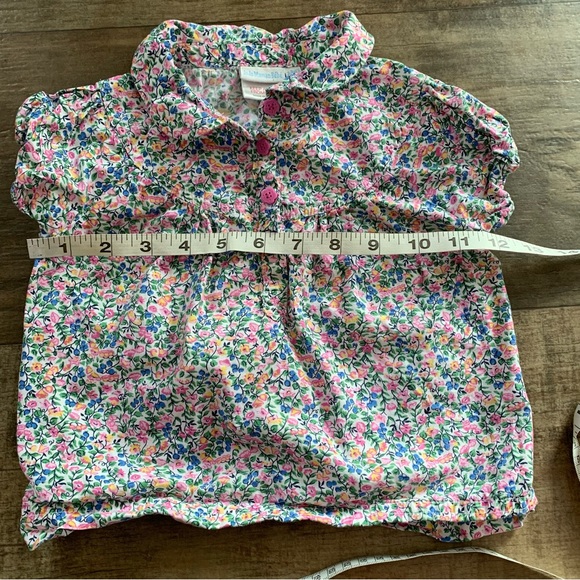 JoJo Maman Bebe floral collared shirt - Picture 5 of 7